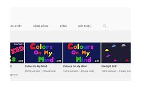 Kênh Youtube Tiếng Việt Cho Bé