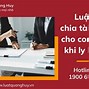 Phí Luật Sư Chia Tài Sản